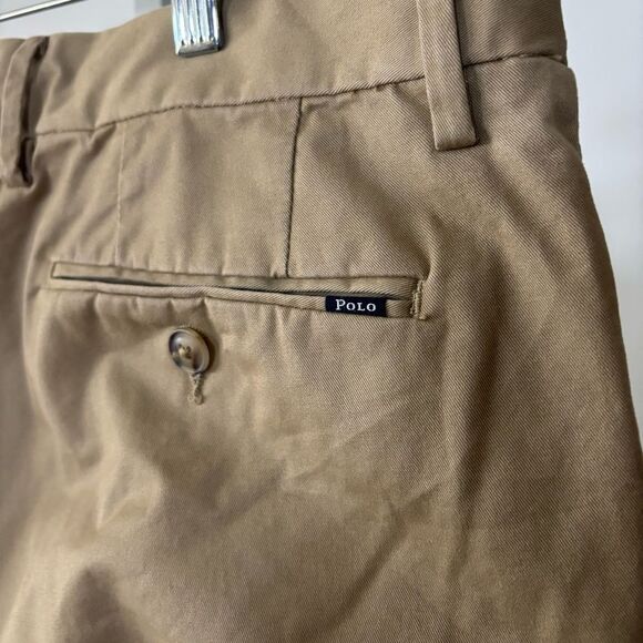 POLO Ralph Lauren Men's Tan Chino Pants 36x32 - Picture 7 of 9